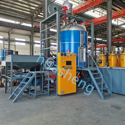 EPS Batch Pre-Expander Machine Peso lordo 2500.000kg Ingegneri per il servizio all'estero