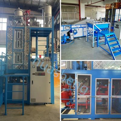 8-40 kg/m3 Densità EPS Pre-Expander per la macchina di produzione di sfere di polistirolo completamente automatica