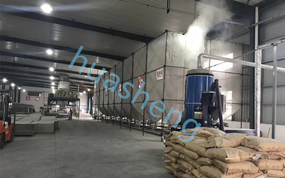 Macchina di schiumatura per mattoni leggeri EPS Linea di produzione di mattoni leggeri Espansione tempo 2 pronta